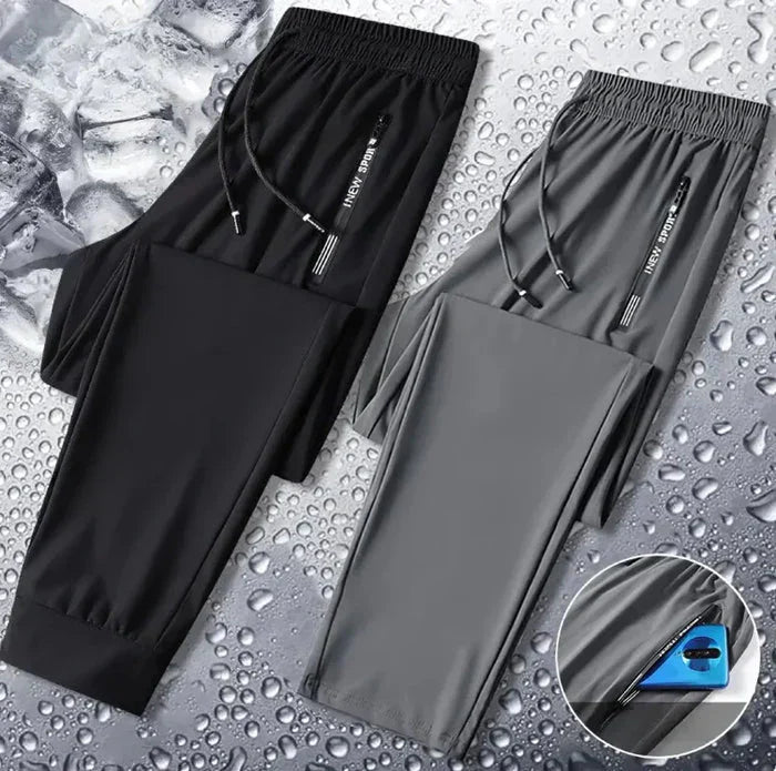 Combo of 2 Men's Sports Regular Fit Lycra Track Pants